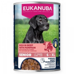 EUKANUBA Life Care Senior Rich in beef with pumpkin - drėgnas ėdalas &scaron;unims - 400g