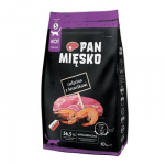 PAN MIĘSKO Veal with shrimps S - sausas kačių maistas - 10kg