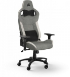 CORSAIR T3 Rush 2023 Gaming Chair Grey and White