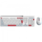 CANYON HSET-W5 EN Keyboard+Mouse AAA+AA Wireless White