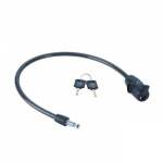 Dviračio trosas su raktu 10 mm - YCK0/10/60/2 Juodas