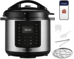 Concept CK8001 daugiafunkcis puodas 5,6 L 1000 W Juoda, Nerūdijančiojo plieno