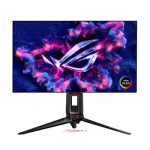 Asus ROG Swift OLED PG27AQDP gaming monitor ― 27-inch (26.5-inch viewable) WOLED panel, 480 Hz (above 360Hz), 0.03 ms (GTG), G-SYNC&reg; compatible, custom heatsink, ASUS OLED Care+, AI Assistant, VESA DisplayHDR&trade; 400 True Black, uniform brightness, 99%  ...