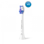 Philips | Replacement brush heads | HX6056/87 Sonicare Sensitive | Heads | For adults | Number of brush heads included 6 | White