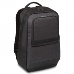 Targus CitySmart Essential | Fits up to size 12.5-15.6 " | Laptop Backpack | Black/Grey | Shoulder strap