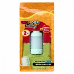 Kinetic sand Wonder Factory Never Dry Sand Bag, Red Lime Green