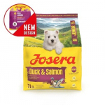 JOSERA Mini Junior Duck and Salmon - sausas maistas &scaron;unims - 900g