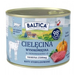 BALTICA Smaki region&oacute;w Veal - &scaron;lapias kačių maistas - 185g