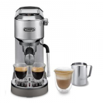 DeLonghi Dedica Duo, sidabro spalvos - Rankinis kavos aparatas