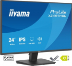 iiyama ProLite X2497HSU-B1 kompiuterio monitorius 60,5 cm (23.8") 1920 x 1080 pikseliai &bdquo;Full HD&ldquo; LED Juoda
