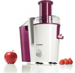 Bosch MES25C0 sulčiaspaudė I&scaron;centrinė sulčiaspaudė 700 W Vy&scaron;nių (uogų), Permatomas, Balta