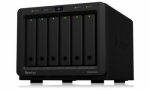 SYNOLOGY DS620slim 6-Bay NAS-Case 2 cores 2Ghz 2GB DDR3 6x2.5inch HDD/SSD 46.08TB max 2xGbE LAN