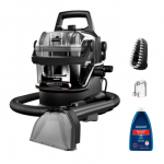 BissellPortable Carpet and Upholstery CleanerSpotClean HydroSteam SelectCorded operatingWashing function1000 WBlack