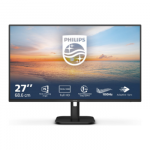Philips 1000 27E1N1100A 100Hz LED monitorius su garsiakalbiais ir IPS bei AMD FreeSync technologijomis | 27 colių | FULL HD (1920x1080, 16:9, 82ppi) | Reakcijos laikas: 1ms (MPRT) | Peržiūros kampas: 178&deg;/​178&deg; | Jungtys: VGA, HDMI, 3.5mm | Tilt, VES ...