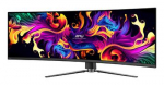 MSi MPG 491CQP QD-OLED 144Hz lenktas LED GAMING OLED monitorius | 49 colių | 5120x1440, 32:9 | Reakcijos laikas: 0.03ms (GtG) | Jungtys: HDMI, DisplayPort, USB-C, USB, 3.5mm | Tilt, Height adjustable, Swivel, VESA, Kensington Security Slot