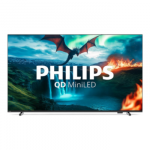 Philips MLED820, 55'', 4K UHD, QD Mini LED, juodas - Televizorius