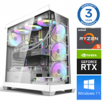 INTOP Ryzen 5 7500F 32GB DDR5 1TB SSD M.2 NVME RTX5050 8GB WIN11