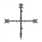 Monitor mount triple 17- 27 inches; 10kg per arm max