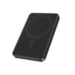 Gembird PB05-WPC15M-01 Magnetinė belaidė i&scaron;orinė baterija 15 W, 5000 mAh, juoda