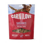 CARNILOVE Soft Sardines enriched with wild garlic - skanėstas &scaron;uniui - 200g