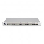 Ubiquiti | PRO 48 | 48-port, Layer 3 switch supporting 10G SFP+ connections with fanless cooling | Rack-mountable | L3