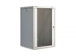 DIGITUS 19inch wall cabinet 20H SoHoline RAL7035 grey without tray H998xB600xT560mm