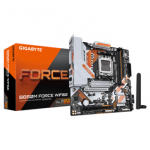 Gigabyte B850M FORCE WIFI6E (rev. 1.0) | Processor family AMD | Processor socket AM5 | DDR5 | Supported hard disk drive interfaces SATA, M.2 | Number of SATA connectors 4