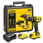 18 V SFMCD720D2K STANLEY gręžtuvas/suktuvas