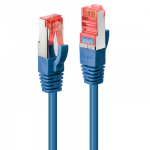 Tinklo Kabelis - LINDY Cat.6 S/FTP Tinklo Kabelis, RJ45, M/M, 250MHz, 27AWG, 7.5 m, Mėlynas