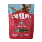 CARNILOVE Soft Trout enriched with dill - skanėstas &scaron;uniui - 200g