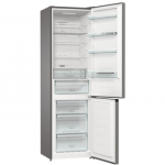 Gorenje | Refrigerator | NRK6202AXL4 | Energy efficiency class E | Free standing | Combi | Height 200 cm | No Frost system | Fridge net capacity 235 L | Freezer net capacity 96 L | Display | 38 dB | Stainless steel