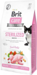 BRIT Care Grain Free Sterilized Sensitive - sausas kačių maistas - 7 kg