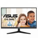 Asus VY229Q Eye Care Monitor &ndash; 22 inch (21.45 inch viewable) FHD (1920 x 1080), IPS, 75Hz, IPS, 1ms (MPRT), FreeSync&trade;, Eye Care Plus technology, Color Augmentation, Rest Reminder, Blue Light Filter, Flicker Free, antibacterial treatment, DisplayPort