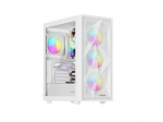 NATEC Genesis PC Case Diaxid 605 white ARGB