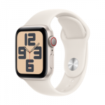 Apple Watch SE 2 GPS + Cellular 40mm Sport Band S/M, starlight (MXGJ3ET/A)