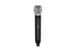 Shure GLXD2+/B87A-Z4 - DUAL BAND skaitmeninis rankinis belaidis siųstuvas su Beta87A pagrindiniu įrenginiu