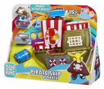 Plastic mass DohKins Pirate Ship Playset