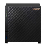 Asustor AS1204T NAS Tower Realtek RTD1619B 1 GB DDR4 0 TB ADM Juoda