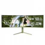 Arozzi | Nova | 49 " | VA | 32:9 | 165 Hz | 4 ms | 5120 x 1440 pixels | 350 cd/m&sup2; | HDMI ports quantity 2 | Forest Green
