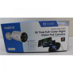 SALE OUT. Reolink ColorX Series P320X 2K 4MP True Color Night Vision PoE Camera | Reolink | 2K True Color Night Vision PoE Camera | ColorX Series P320X | 18 month(s) | Bullet | 4 MP | 4mm/F1.0 | IP67 | H.264 | Micro SD, Max. 256GB | DEMO