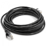 Tinklo Kabelis - Cat5E UTP Patching Laidas 5m Kietas Varis Auksu Padengti Jungtys Juodas