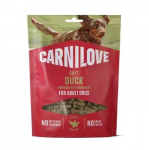 CARNILOVE Soft Duck enriched with rosemary - skanėstas &scaron;uniui - 200g