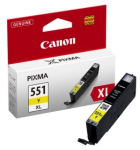 CANON 1LB CLI-551XLY ink cartridge yellow high capacity 700 pages 1-pack XL