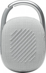 JBL Clip 4 White Wireless Ultra-portable Waterproof Speaker
