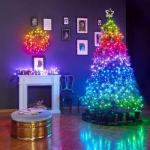Twinkly|Strings Smart LED Lights 250 RGB (Multicolor), 20m, Black wire|RGB &ndash; 16M+ colors