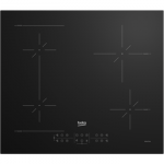 BEKO Hob | HII64200SFMT | Induction | Number of burners/cooking zones 4 | Touch | Timer | Black