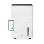 Duux Smart Dehumidifier | Bora | Suitable for rooms up to 50 m&sup2; | Water tank capacity 4 L | White