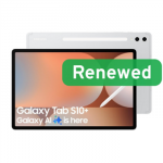Samsung Renewed Grade B | Samsung Galaxy Tab S10+ | Platinum Silver | AMOLED Display | 256 GB | Wi-Fi | Android