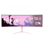 Arozzi | Nova | 49 " | VA | 32:9 | 165 Hz | 4 ms | 5120 x 1440 pixels | 350 cd/m&sup2; | HDMI ports quantity 2 | Pink