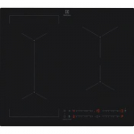 Electrolux 600 Series SaphirMatt SE&reg; Hob2Hood, 59 cm pločio, juoda - Įmontuojama indukcinė kaitlentė